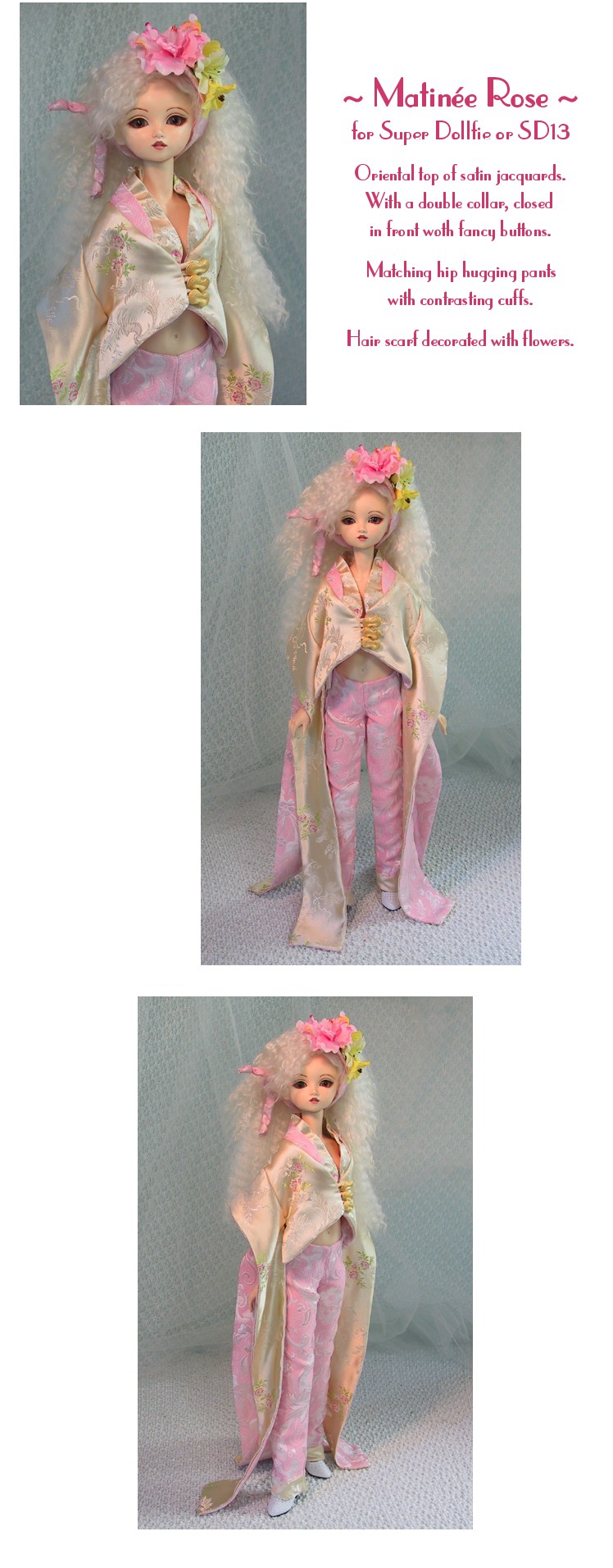 MHD Designs - Pink Morning - for Super Dollfie and SD13