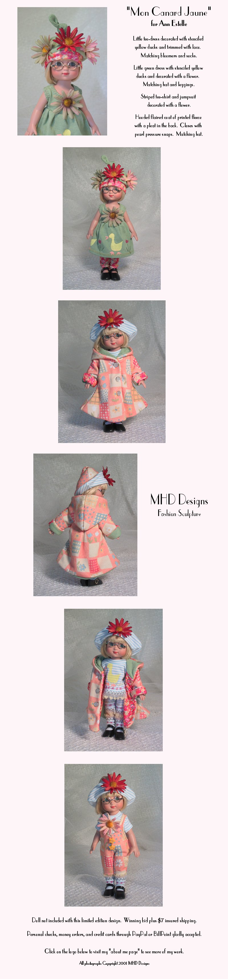 MHD Designs - My Yellow Duck - for Ann Estelle