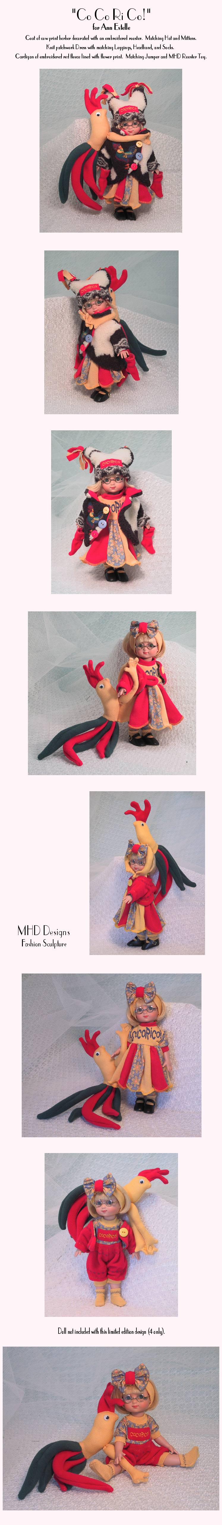 MHD Designs - Cock-a-doodle-doo! - for Ann Estelle
