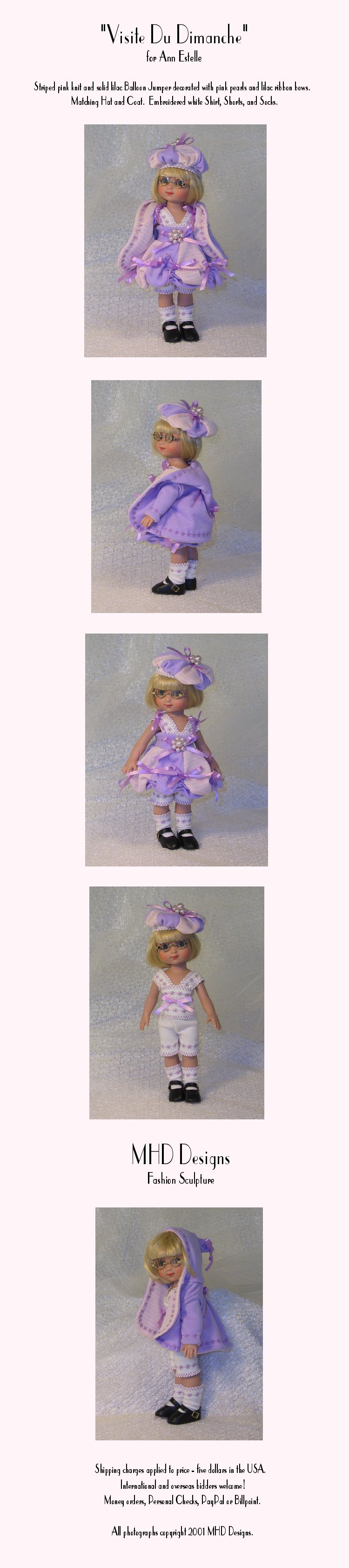 MHD Designs - Sunday Visit - for Ann Estelle